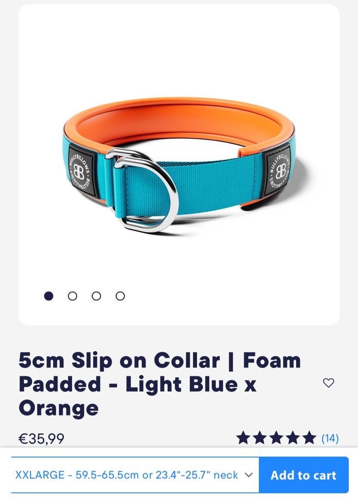 Collier chien XXL bullybillow - photo numéro 2