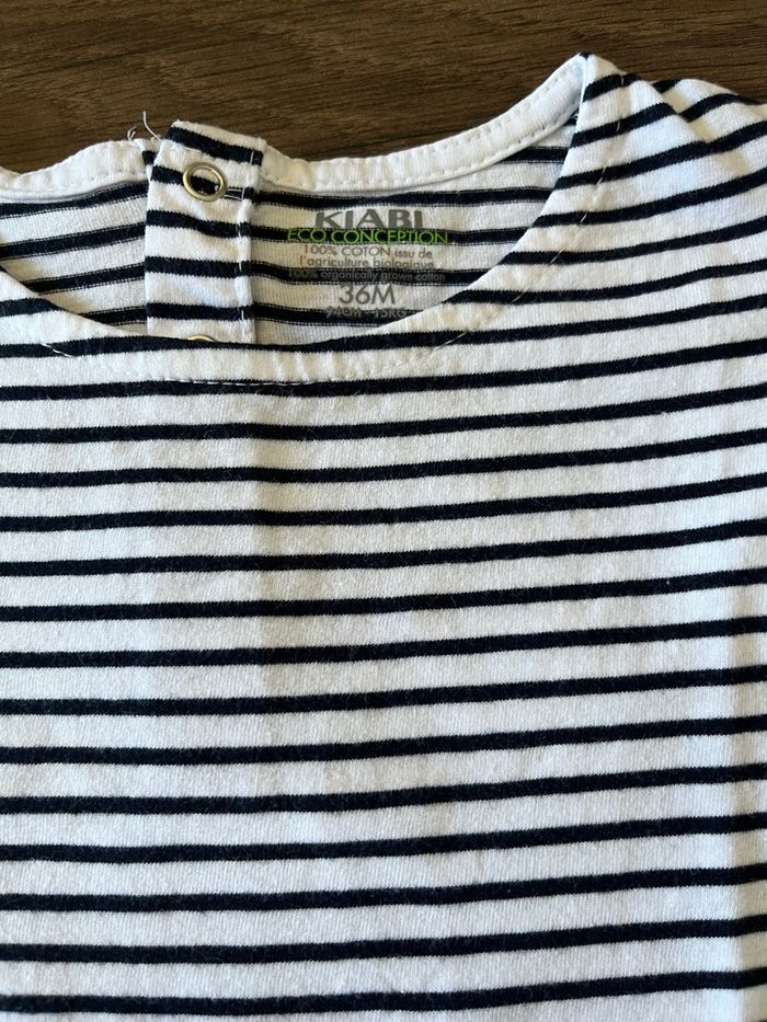 Lot 2 t-shirts Kiabi fille - photo numéro 2