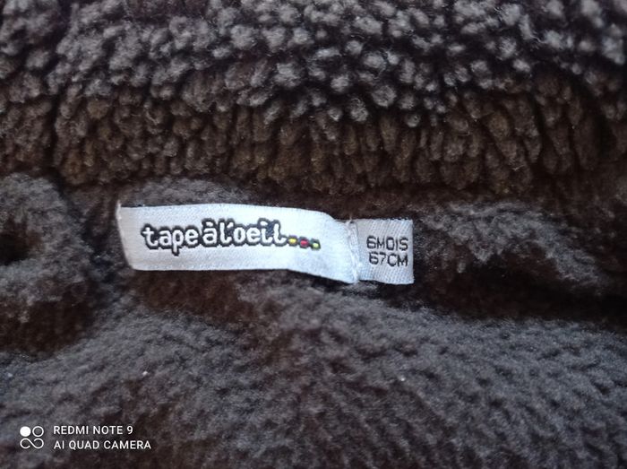 Manteau hiver garçon, Tape à l'oeil, taille 6 mois - photo numéro 5