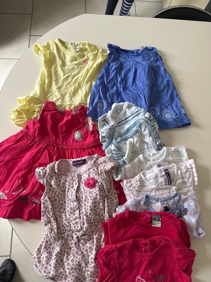 Lot 3 mois été fille