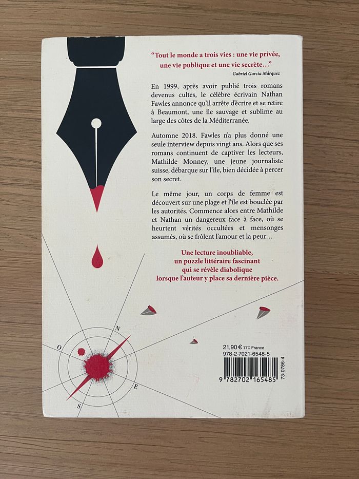 La vie secrète des écrivains - Guillaume Musso - photo numéro 2