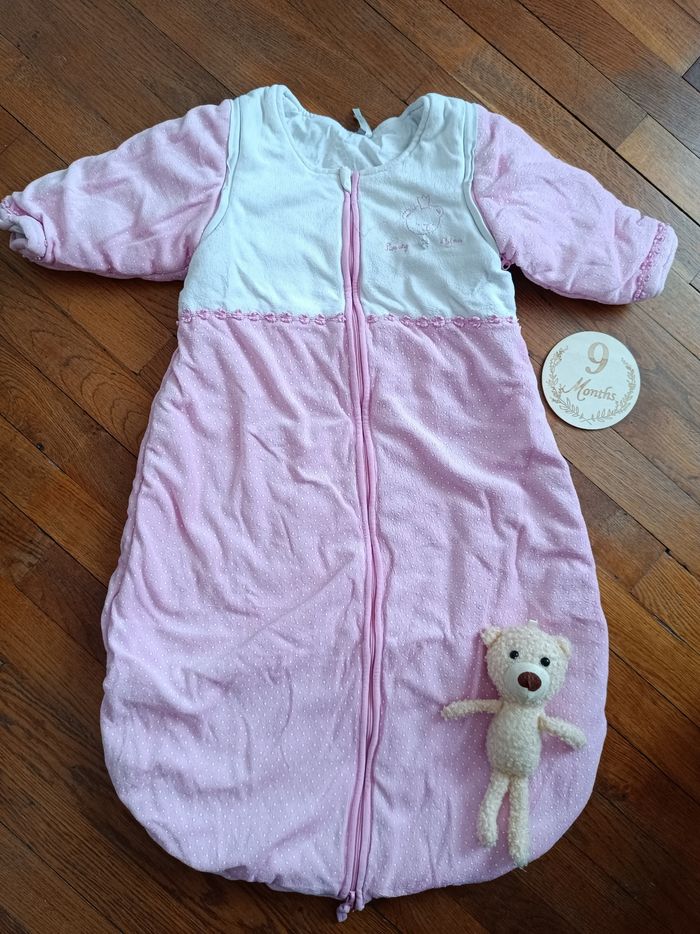 🌸 Gigoteuse manches amovibles - T2 (0/9 mois) 🌸