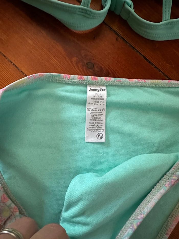 Maillot de bain Jennyfer t M bleu turquoise - photo numéro 4