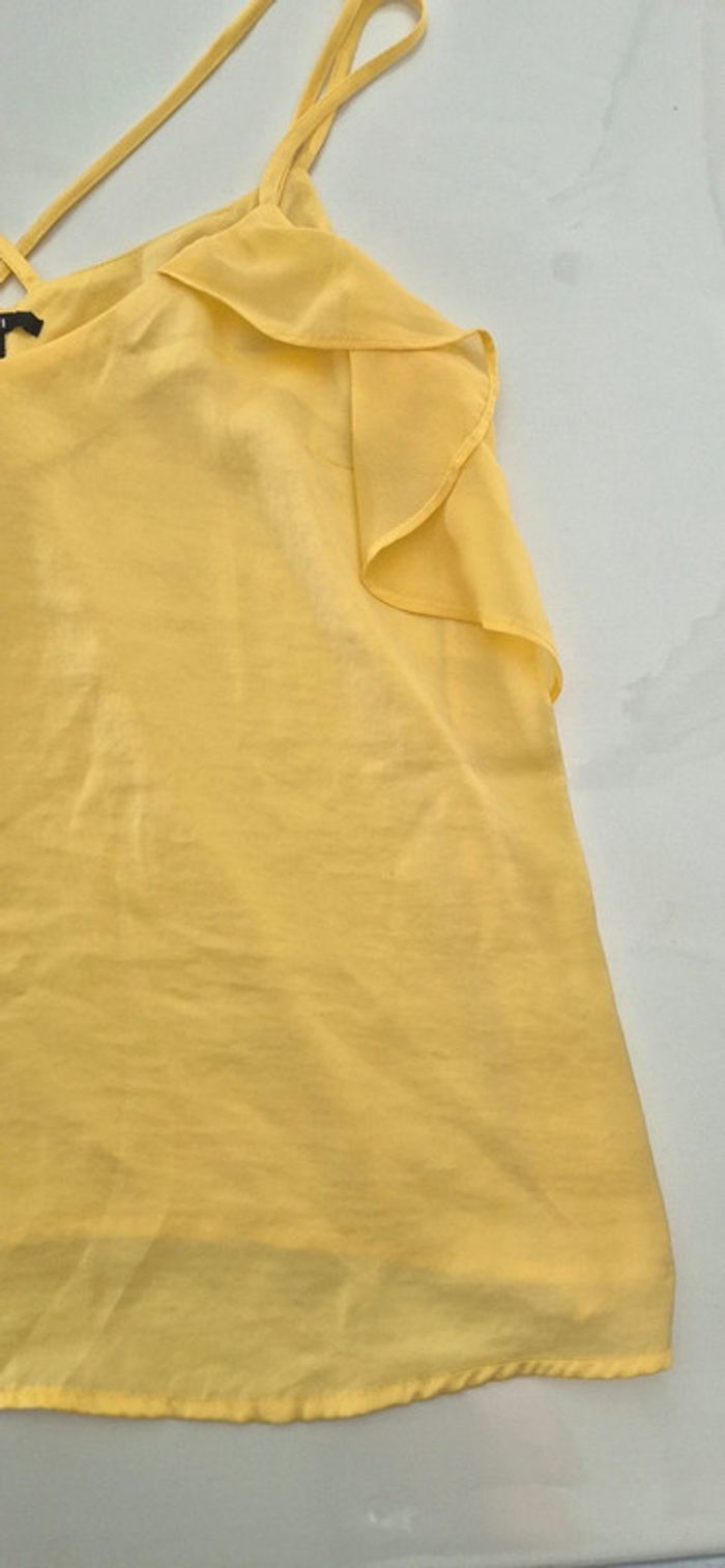 Debardeur jaune kiabi - photo numéro 2