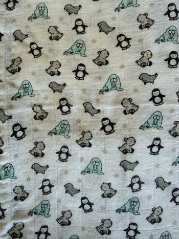 Lot de langes bébé en fibres de bambou