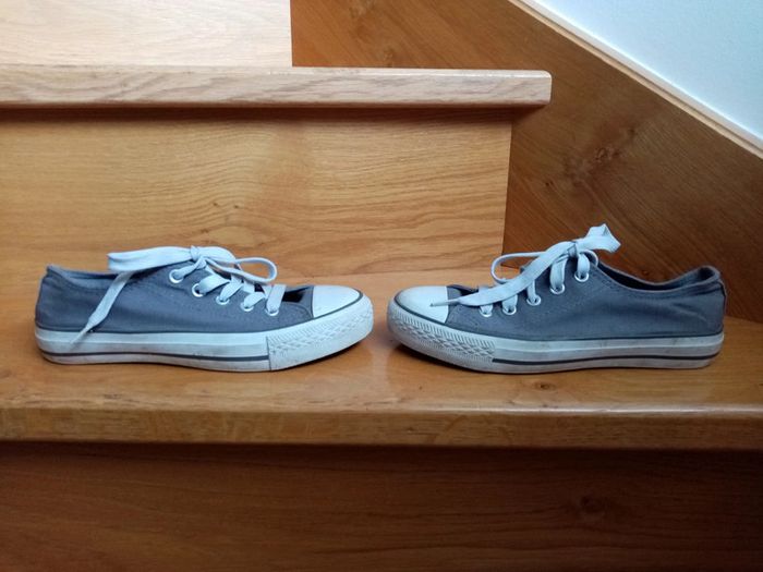 Baskets toile taille 35 - photo numéro 5