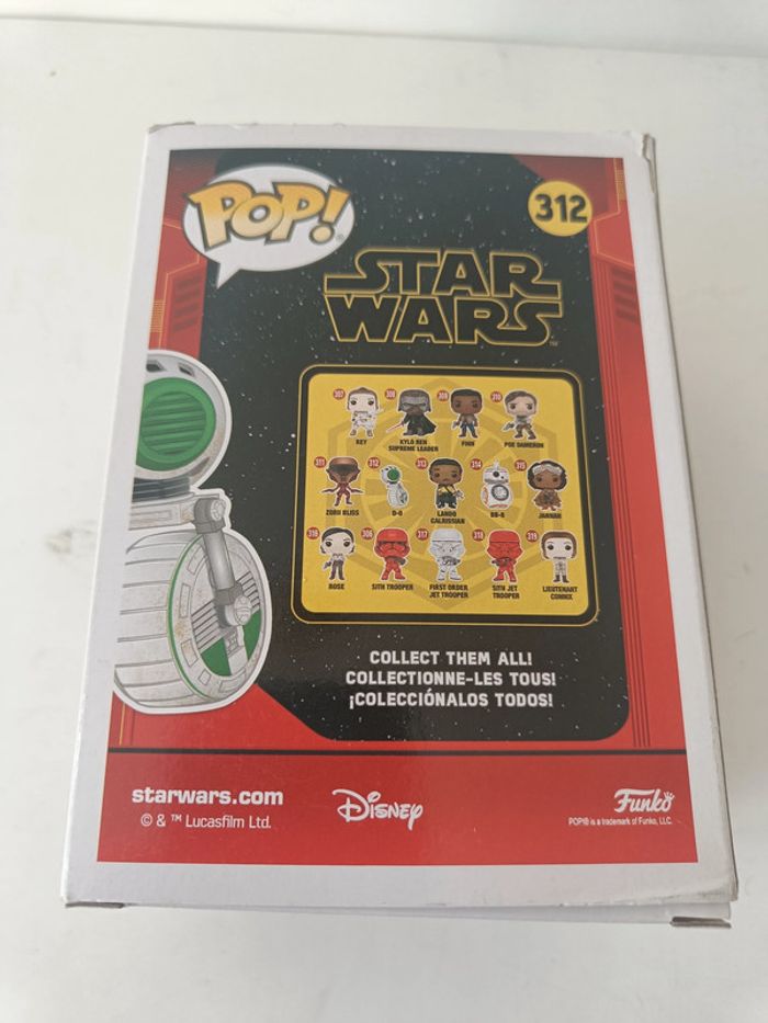 Star Wars Funko POP 312 D0 DO droïde Rise of Skywalker - photo numéro 7