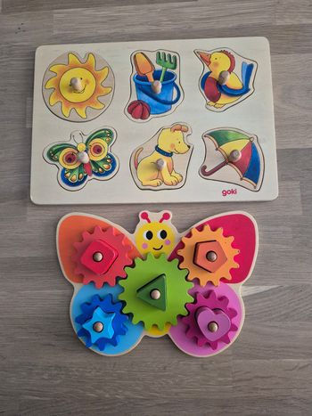 Lot de 2 puzzles