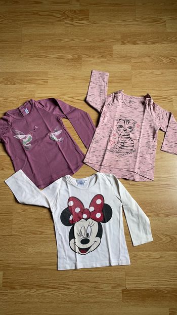 Lot 3 hauts manches longues 24 mois