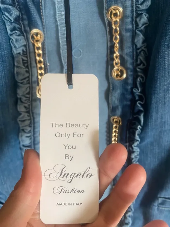 Veste en jean S - photo numéro 5
