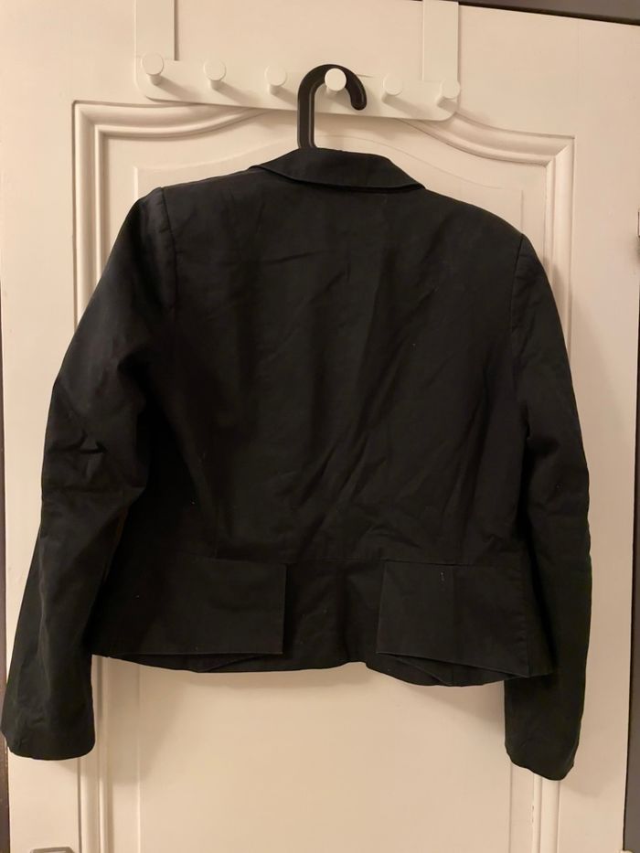 Veste h&m 40 noir - photo numéro 4