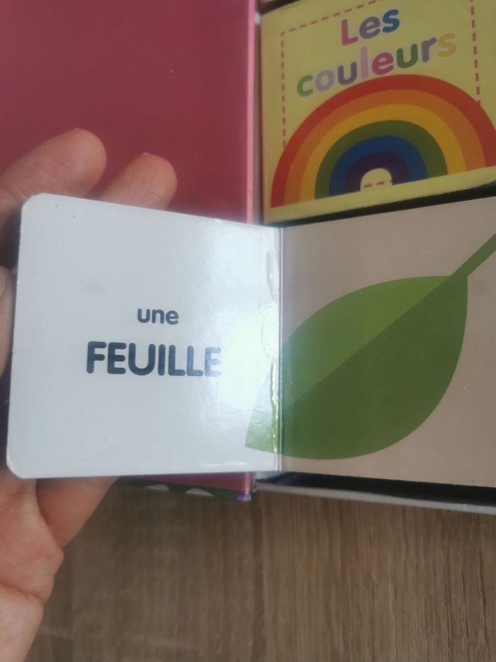 Coffret mon imagier avec 6 petits livres en carton - photo numéro 7