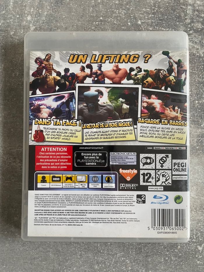 Jeu pour Sony PS3, Facebreaker en français. - photo numéro 3