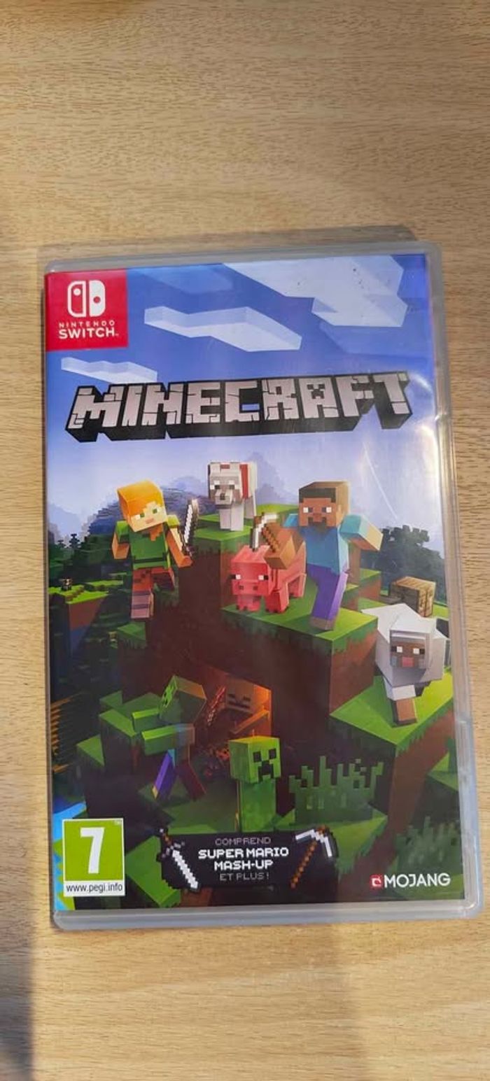 Minecraft Switch – Boîte vide (pas de cartouche)