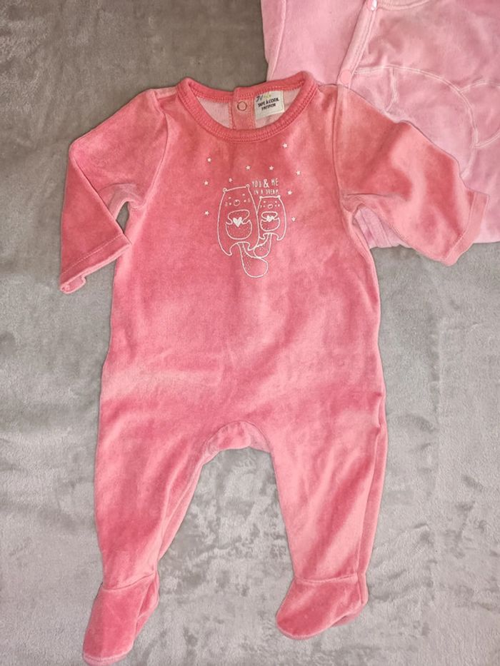 Lot pyjama chaud 3 mois fille - photo numéro 4