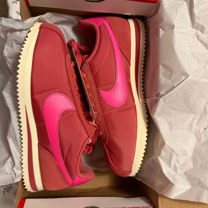 Basket Nike Cortez rose - photo numéro 5