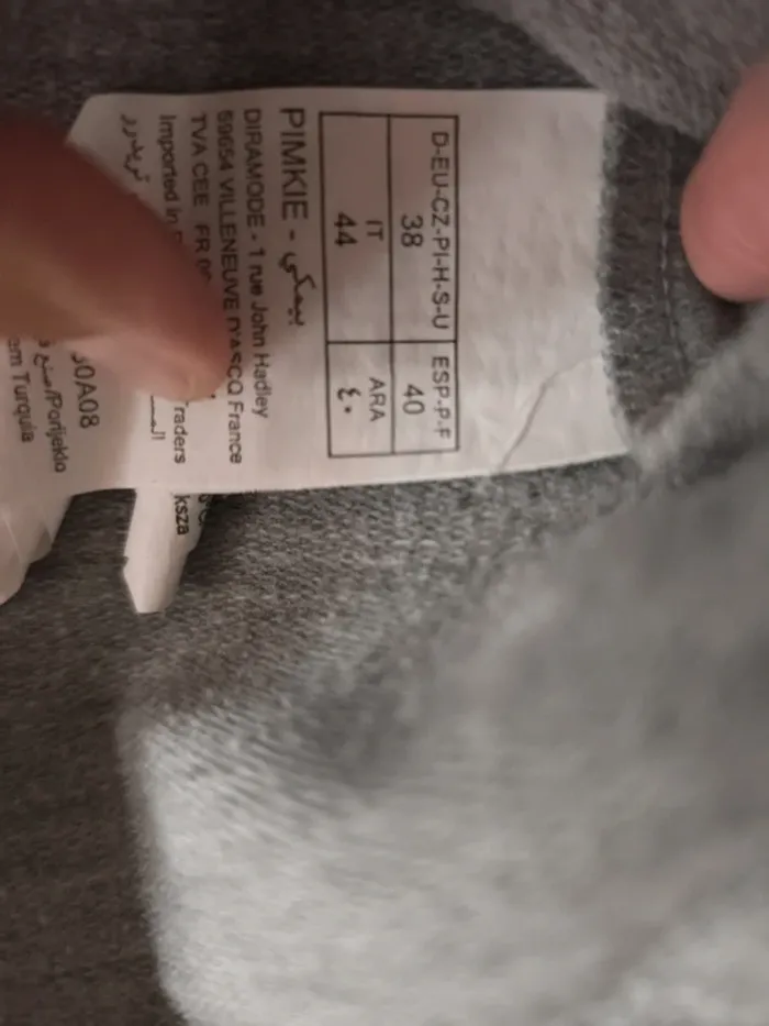Veste grise - photo numéro 5