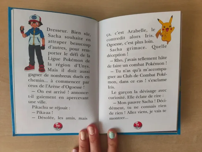 Livre Pokémon Noir et Blanc un mystérieux Pokémon La bibliothèque verte - photo numéro 3