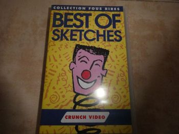 Cassette VHS "Best of Sketches Crunch Vidéo"