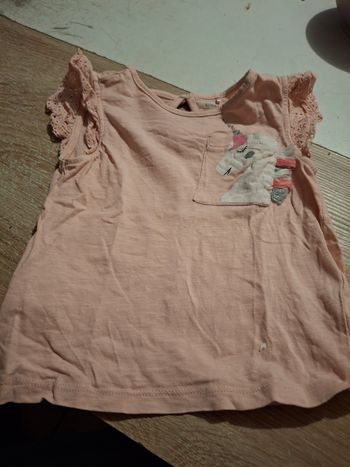 Tee-shirt manche court 23 mois