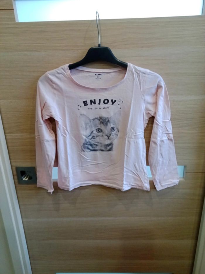 T-shirt manches longues Fille 8 ans