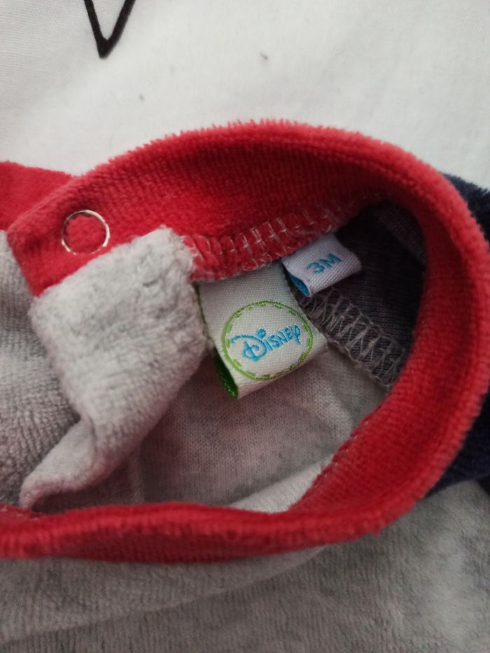 Pyjama velours mickey - photo numéro 2