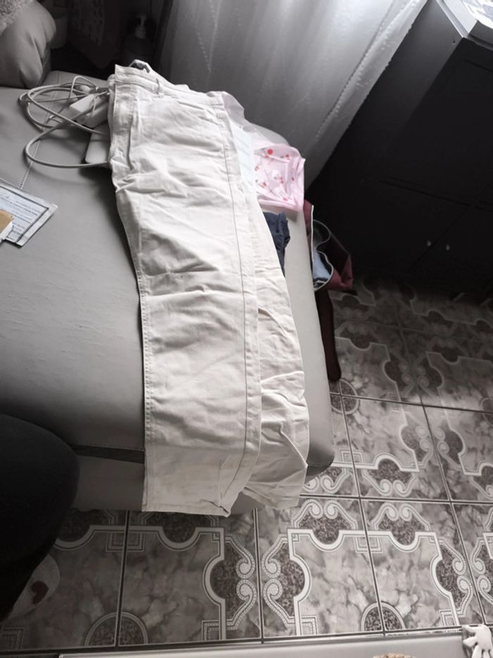 Lot deux jeans pantalons - photo numéro 5