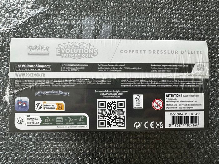 ETB Coffret dresseur d’élite - EV8.5 Évolutions Prismatiques - photo numéro 6