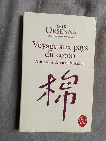Livre voyage aux pays du coton