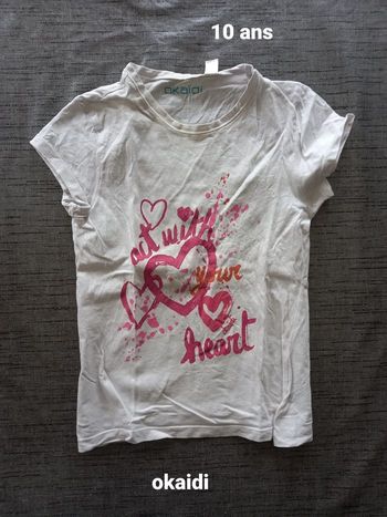 Tee-shirt 10 ans