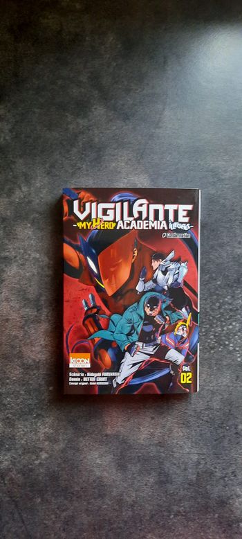 manga My hero academia vigilante illegals tome 2