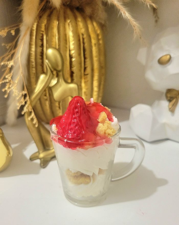 Bougie parfumé Tarte au fraises - photo numéro 7