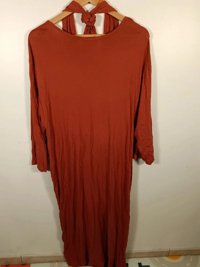 C9 robe rouille Zara L - photo numéro 2
