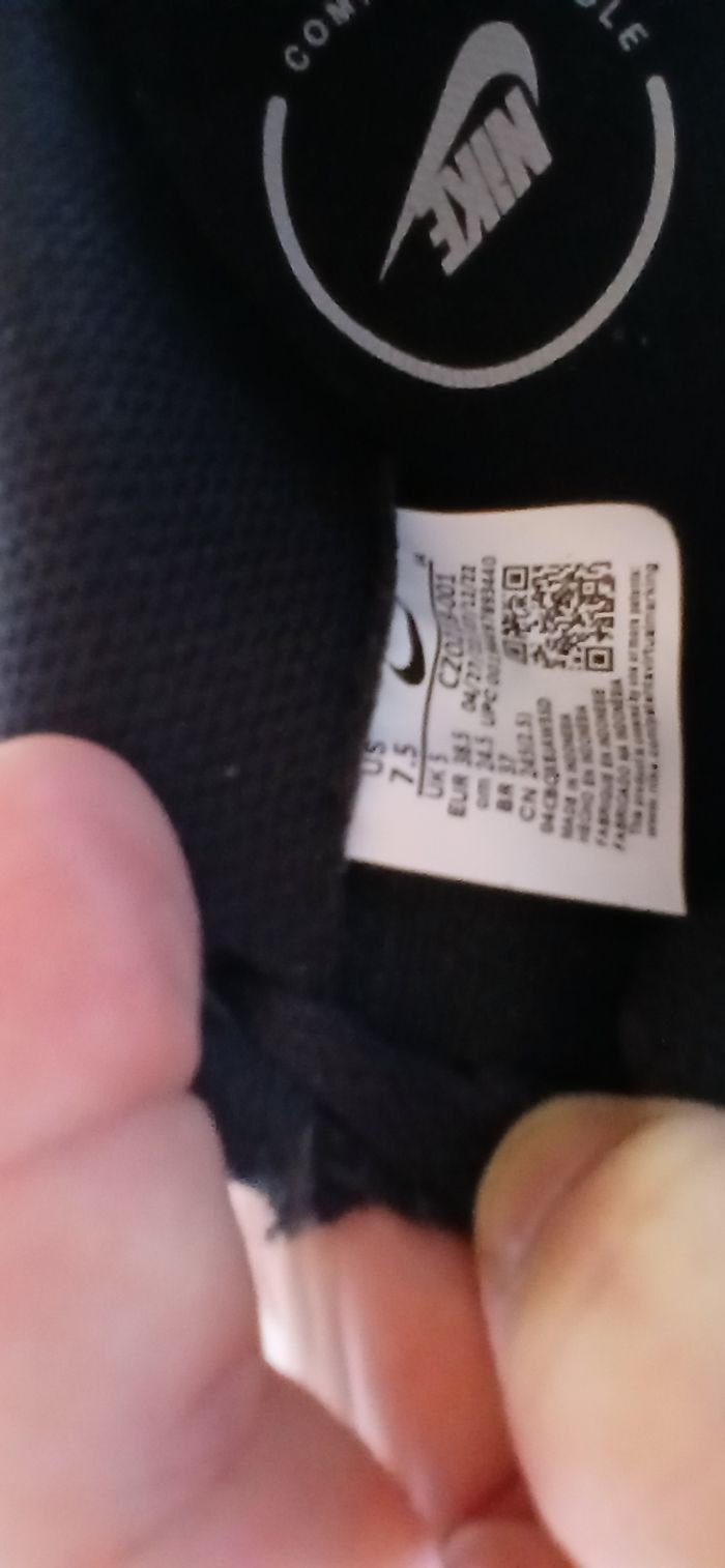 Nike noire nubuk 37 - photo numéro 7