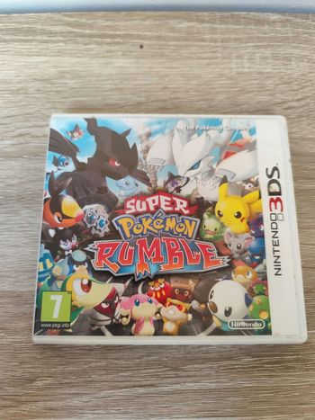Jeu de 3DS Super Pokemon rumble