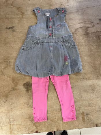 Ensemble tunique + legging 18 mois