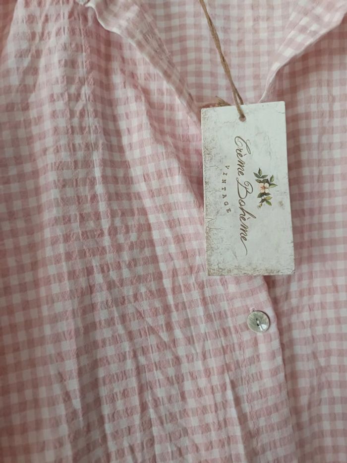 Chemise a carreaux vichy - photo numéro 9