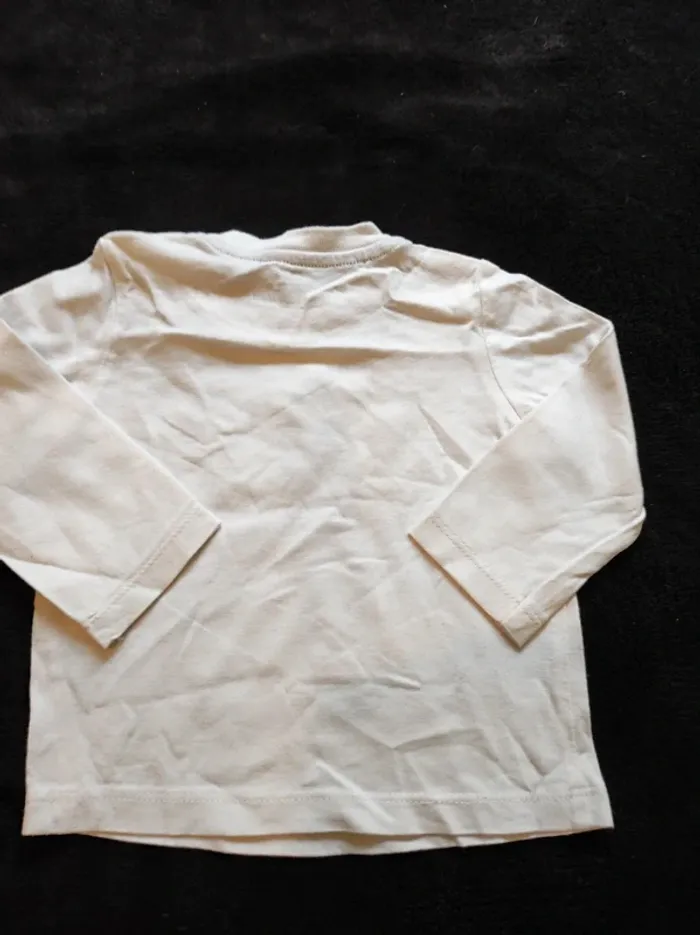 Lot 5 t-shirt manches longues 9 mois - photo numéro 16