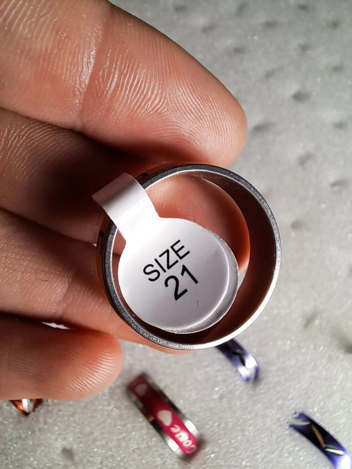 Bague acier inoxydable motifs - photo numéro 3