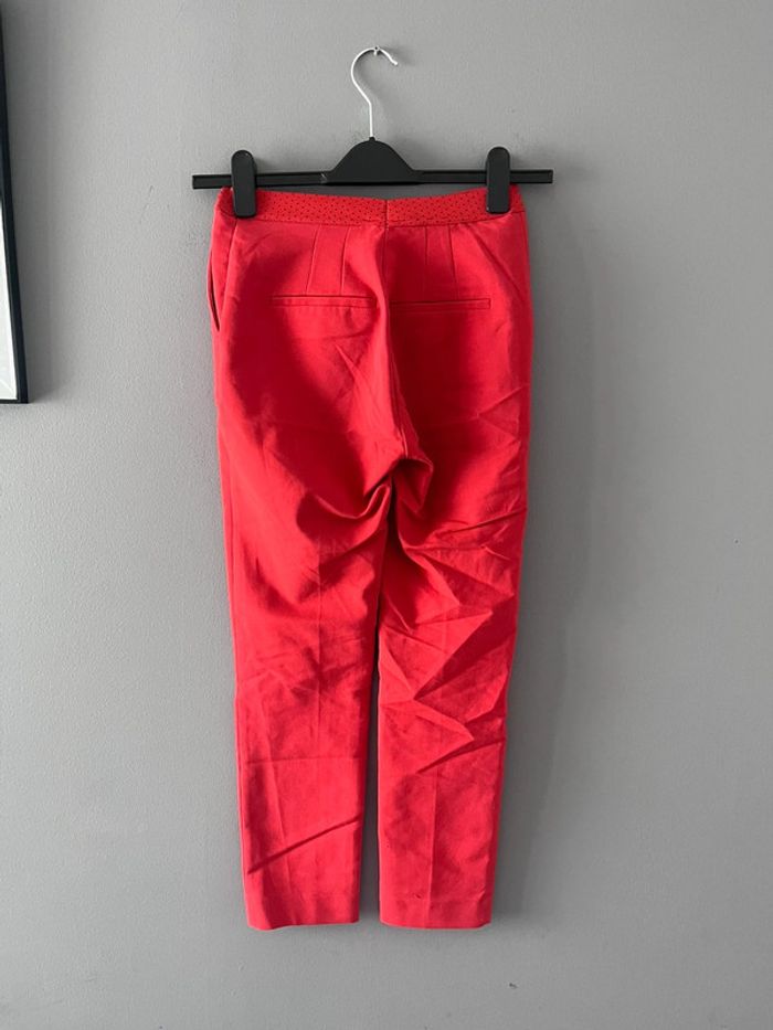 Pantalon Camaïeu Rouge 😳 Taille S - photo numéro 4