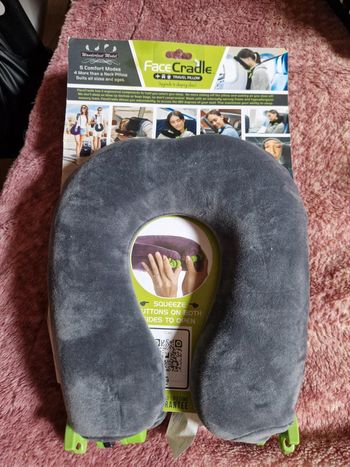 Oreiller de voyage mémoire de formes multipositions.