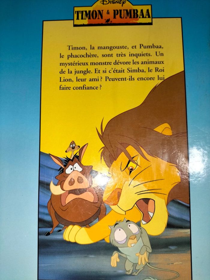 Les aventures de Timon et Pumbaa Disney - photo numéro 2