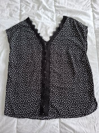 Haut LH taille 40 noir et blanc neuf