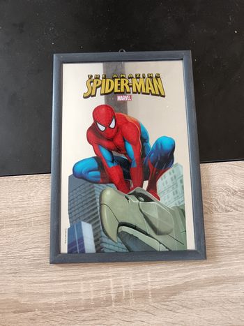 Cadre miroir spiderman