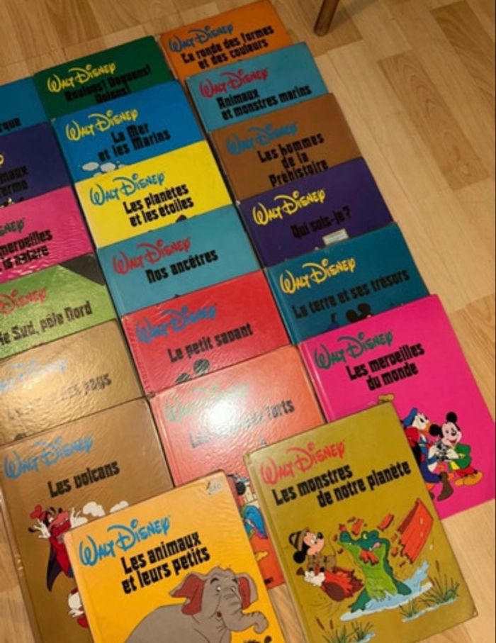 Lot 20 livres Walt Disney Jouons à apprendre - photo numéro 3