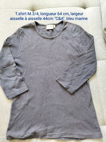 Tee-shirt manches longues femme taille 46/48