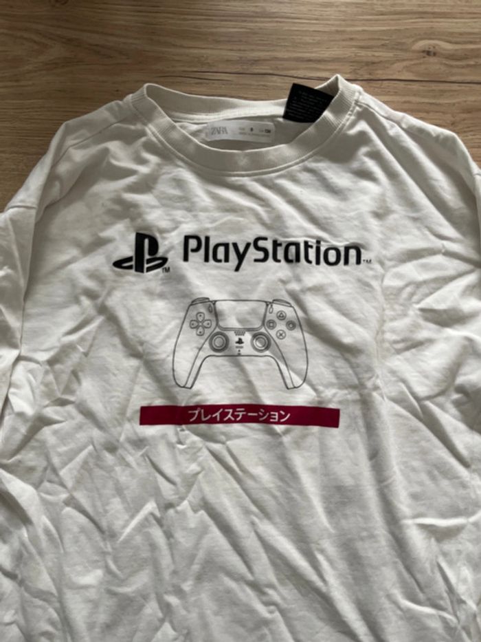 TEE shirt garçon Zara PlayStation taille 9 ans bon état - photo numéro 2