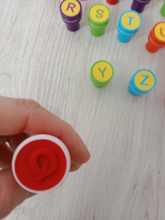 Tampons alphabet - photo numéro 3