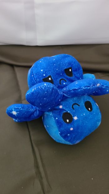 Peluche Pieuvre Humeur Bleutée