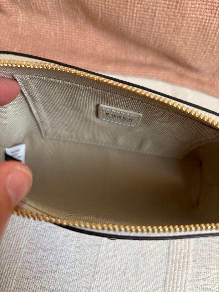 Pochette crème Furla femme 14x9x4 cm - photo numéro 8